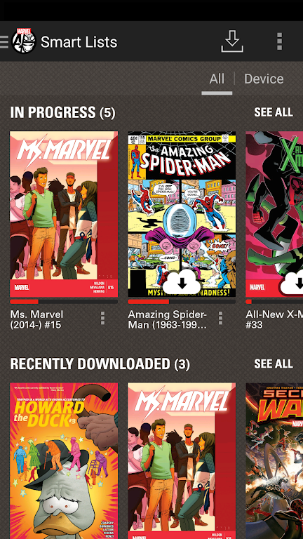 Marvel Comics应用截图第1张
