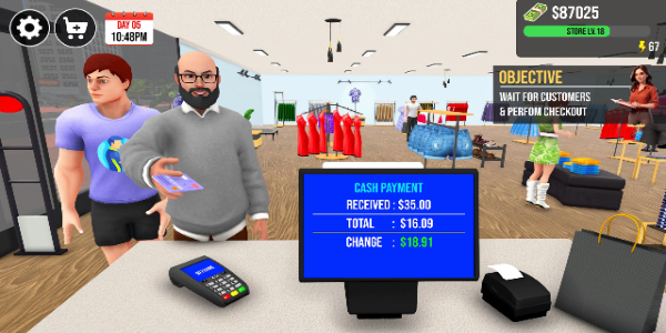 My Clothing Store Simulator 3d Capture d'écran 1