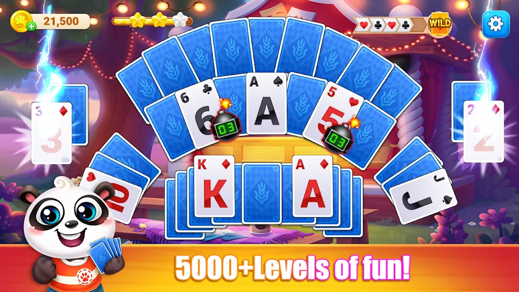 Tripeaks Solitaire FarmHarvest स्क्रीनशॉट 1