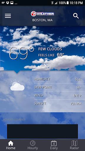 WHDH 7 Weather - Boston應用截圖第0張