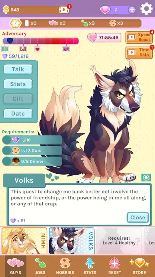 Blush Blush - Idle Otome Game應用截圖第3張