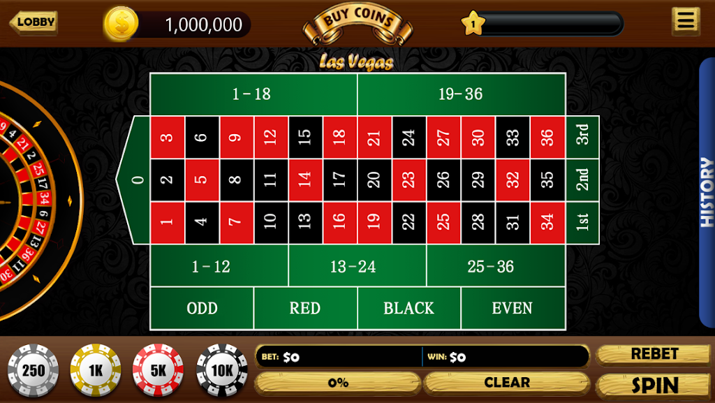 Roulette VIP Deluxe Bet Pro应用截图第1张