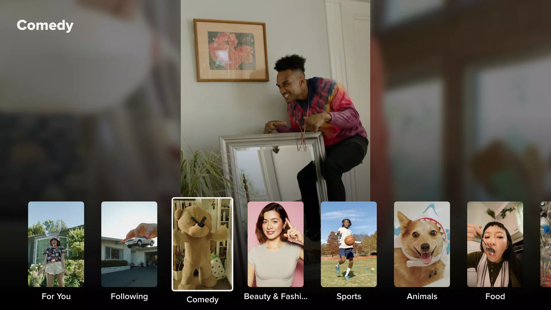 TikTok for Android TV應用截圖第1張