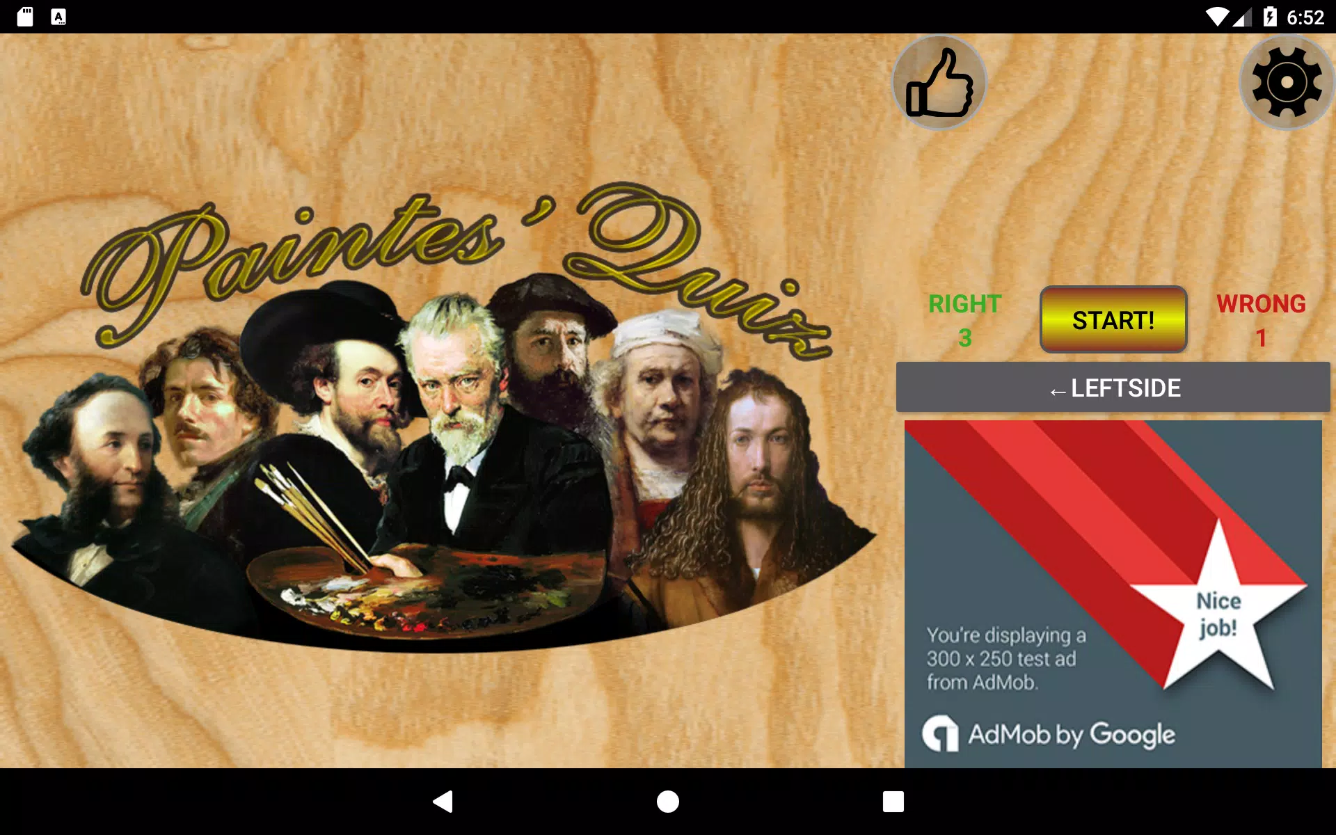 Painters Quiz Screenshot 3