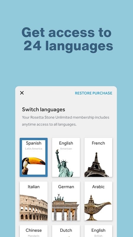 Rosetta Stone: Learn, Practice應用截圖第2張