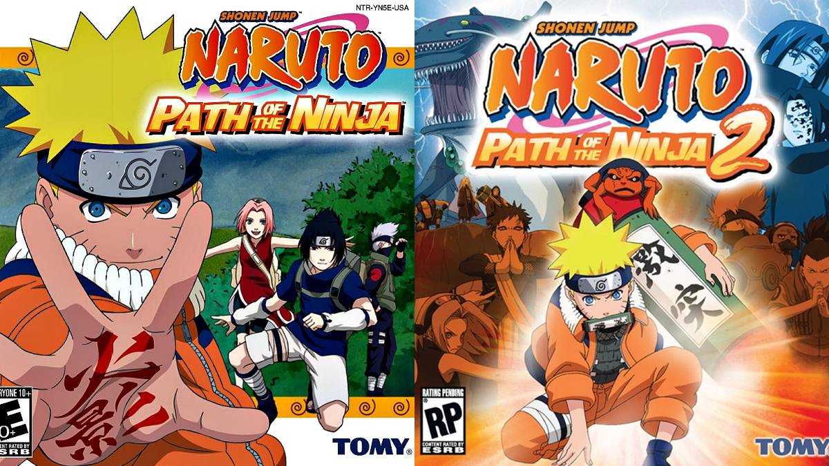 Все игры в серии Naruto: Path of the Ninja