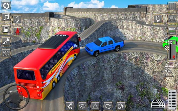 Uphill Offroad Bus Simulator Captura de pantalla 2