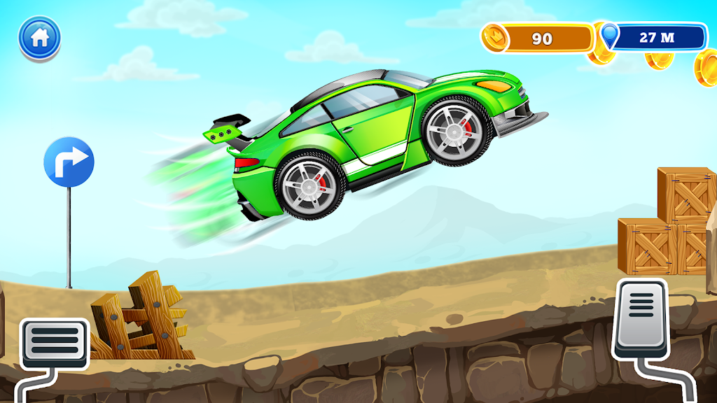 Uphill Races Car Game For Boys Screenshot 2