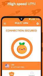 Pulpy VPN Unlimited VPN Proxy應用截圖第0張