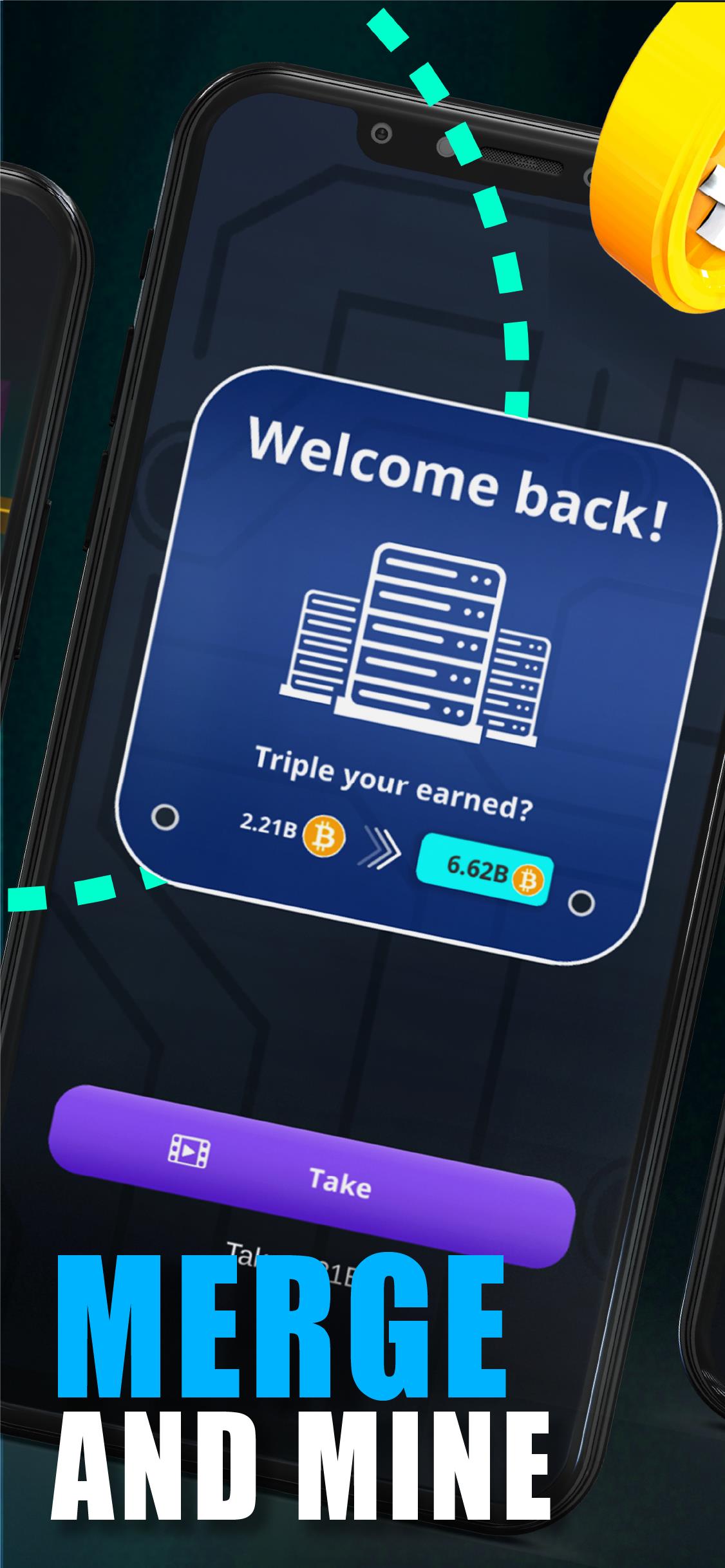 Merge Crypto Miner: Earn Money スクリーンショット 3