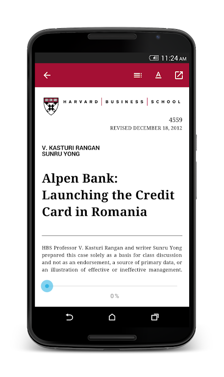 Harvard Business for Students Captura de tela 1