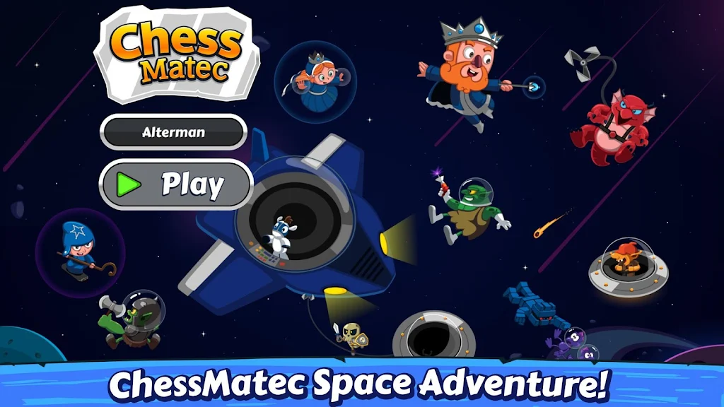 ChessMatec Space Adventure Captura de pantalla 0
