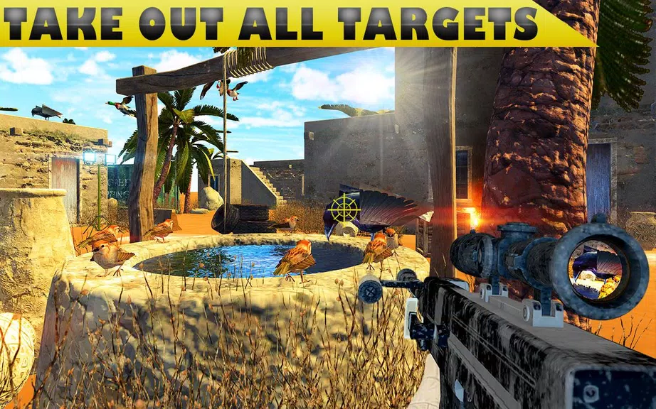 Desert Birds Sniper Shooter 3D 스크린샷 3