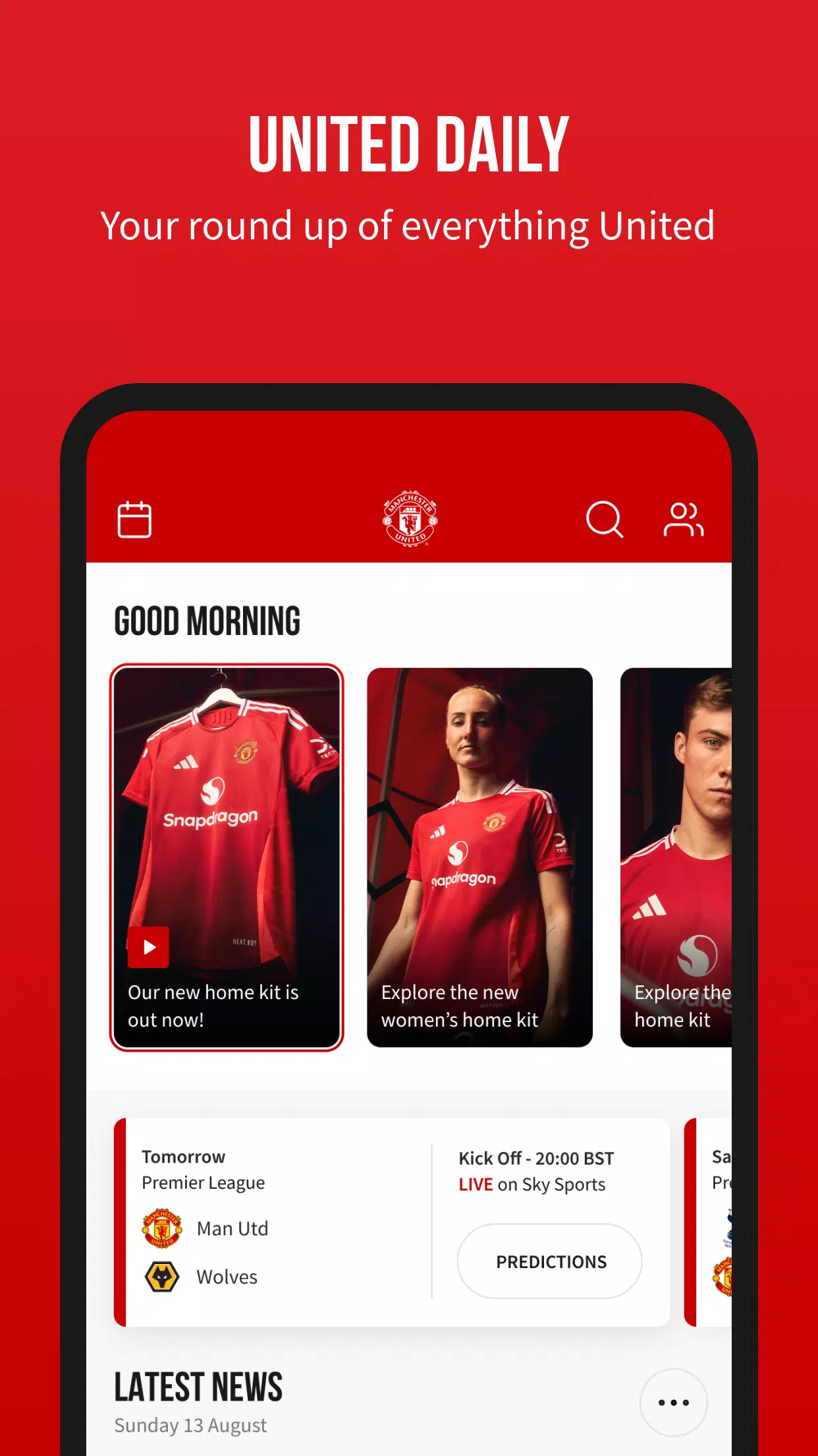 Manchester United Official App應用截圖第2張
