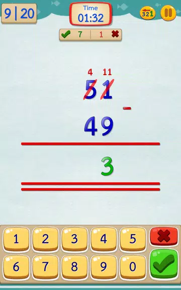 Math Fast Plus and Minus Captura de pantalla 1