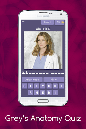 Grey’s Anatomy Quiz - Guess al スクリーンショット 0