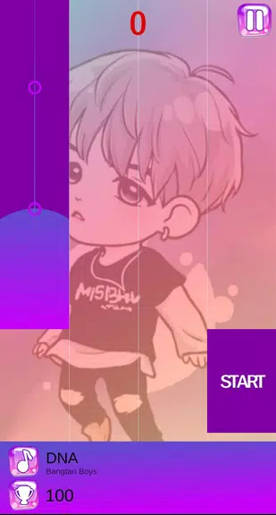 BTS Chibi Piano Tiles スクリーンショット 3