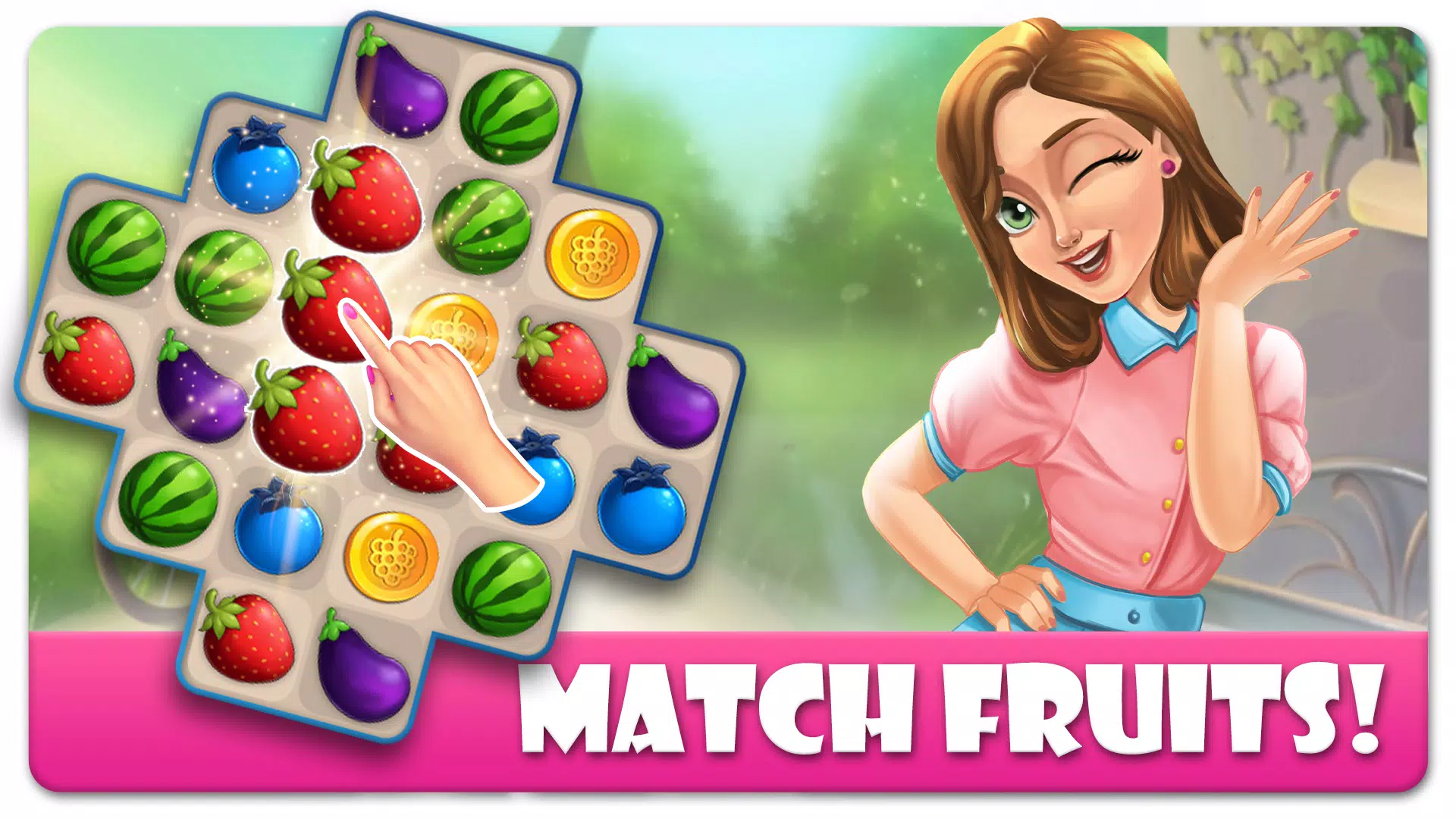 Anna’s Garden: Match 3 Games應用截圖第0張