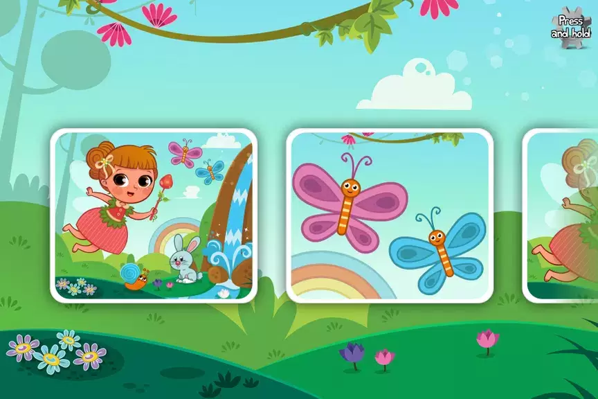 Fairytales Puzzles for Kids Captura de pantalla 0