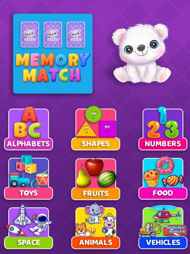 Baby Boo - MemoryMatch Capture d'écran 2
