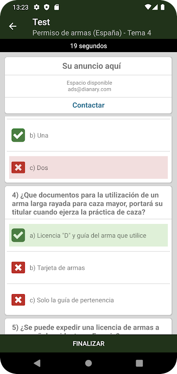 ExamenesCazador.com应用截图第2张