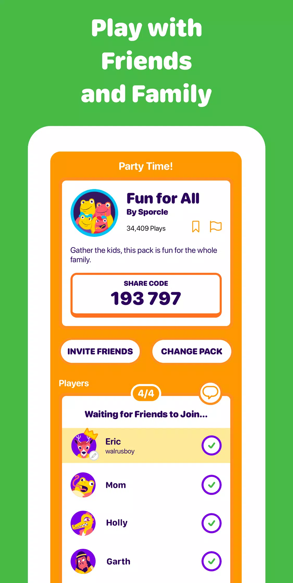 Sporcle Party应用截图第2张