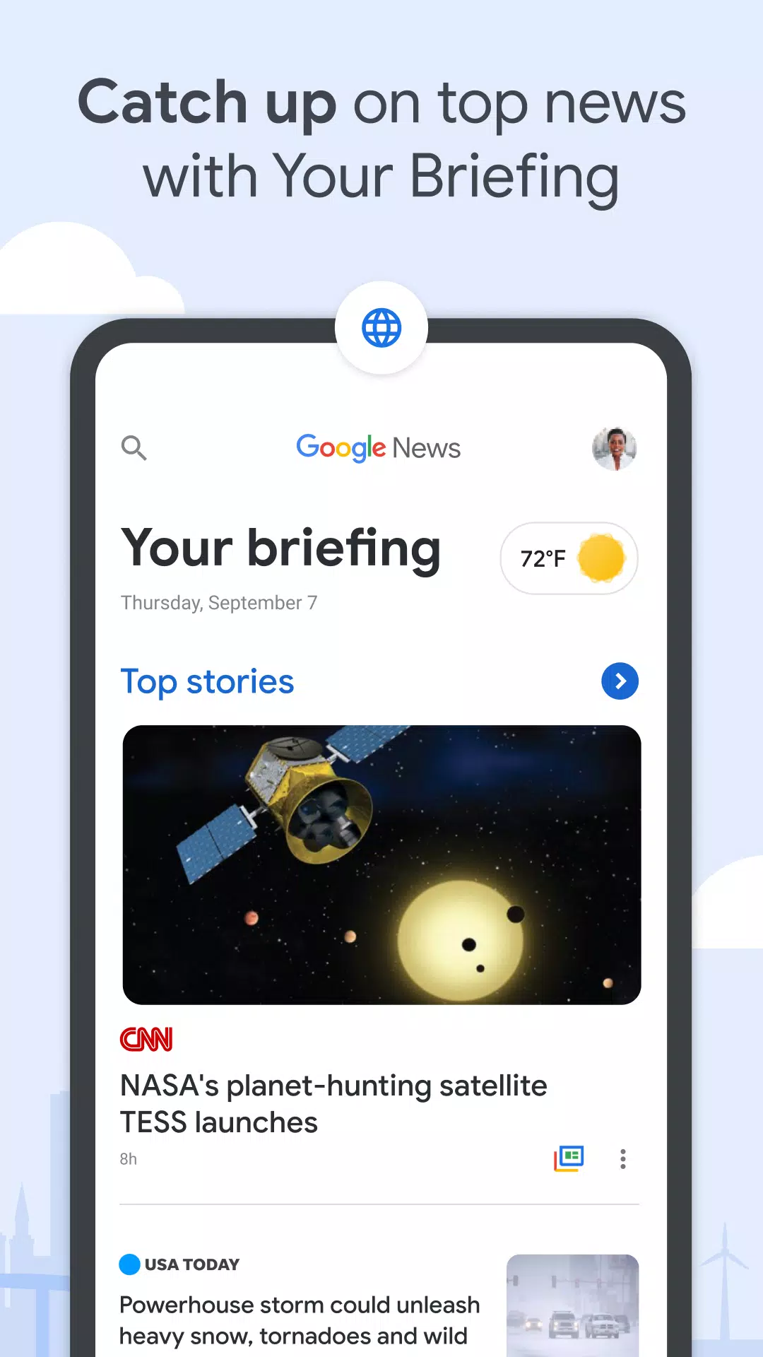 Google News - Daily Headlines Screenshot 0