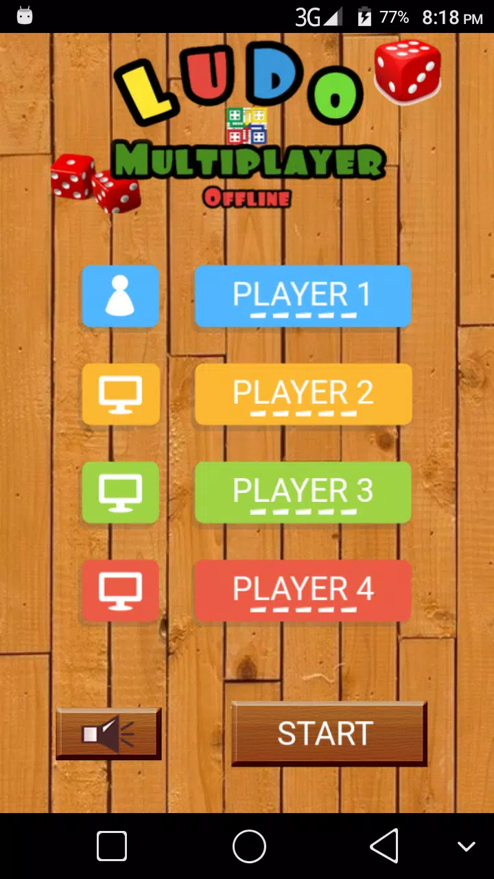 Ludo Offline Multiplayer AI Capture d'écran 0