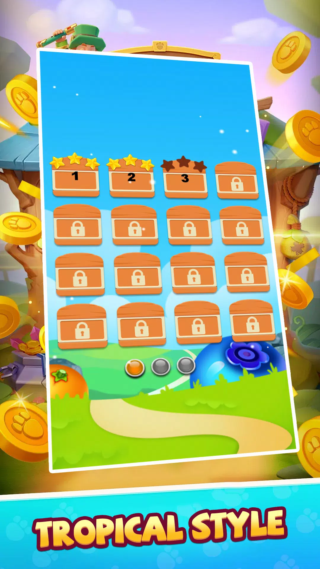 Tropical Match Game Screenshot 1