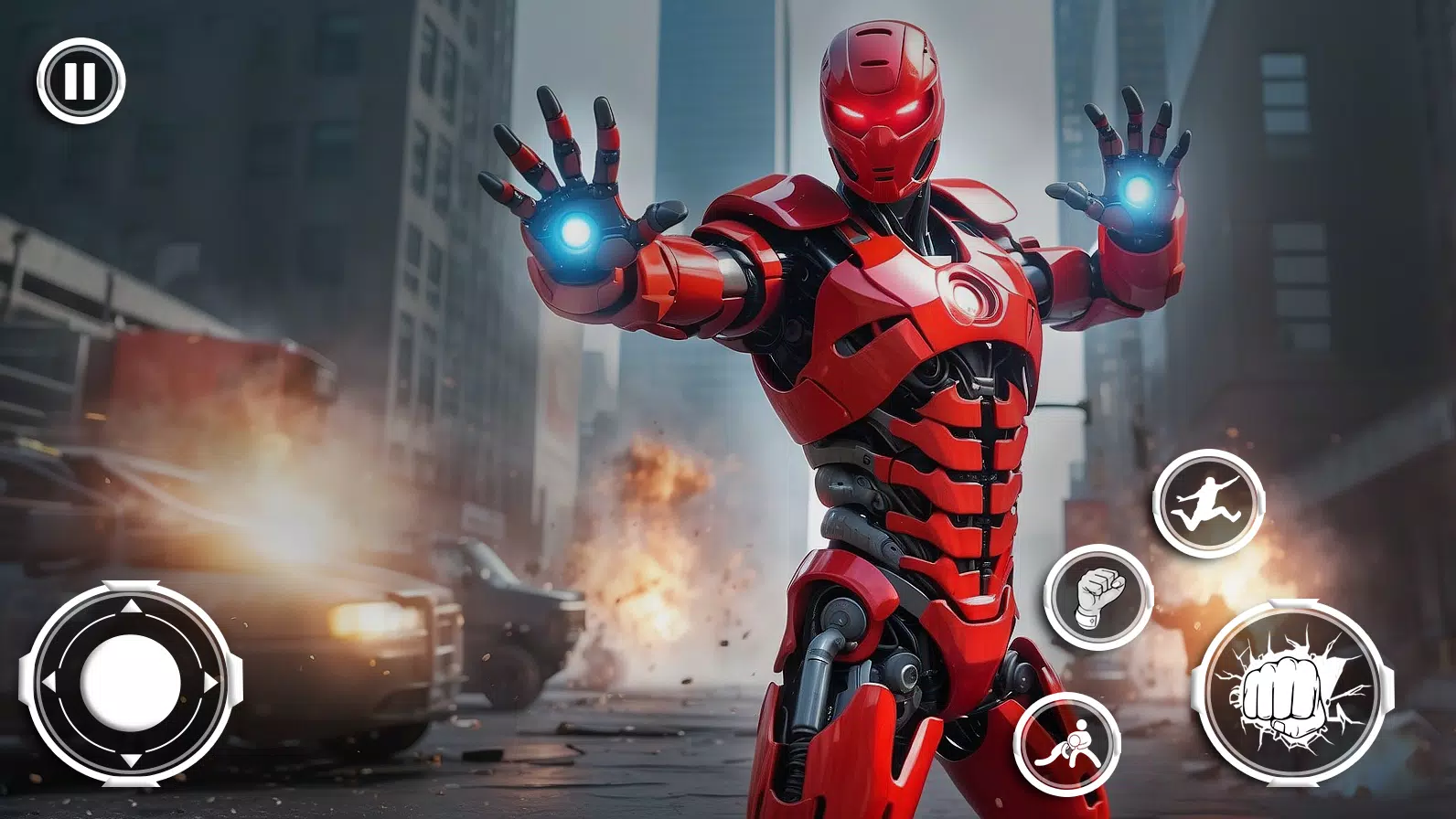 Flying Iron Robot Captura de tela 1