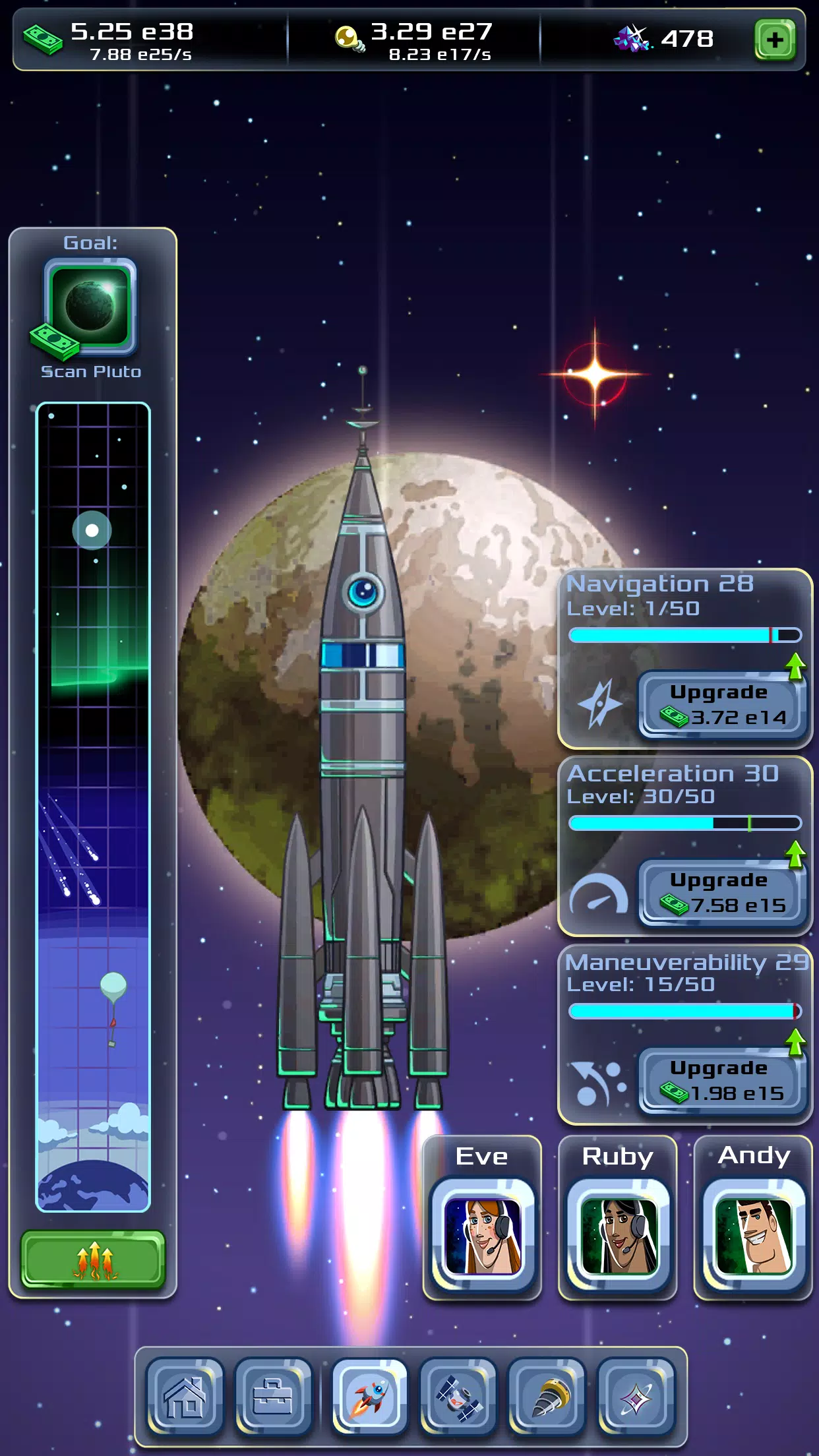 Idle Space Company Screenshot 1