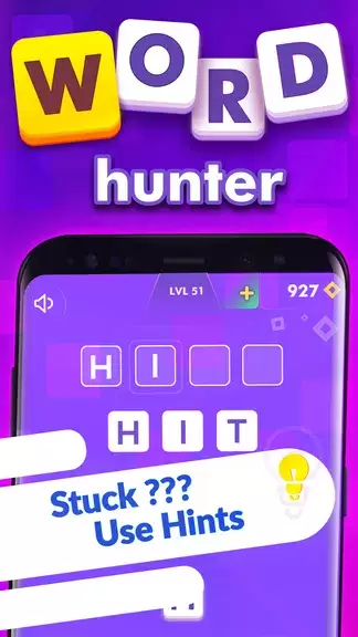 Word Hunter - Offline Word Puz应用截图第1张