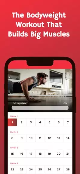 30 Day Push Up Challenge Captura de pantalla 3