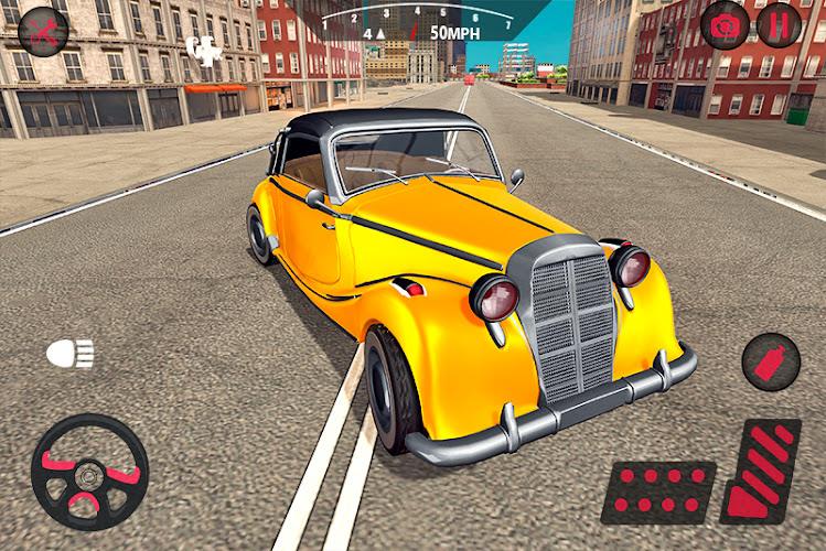 Classic Car Driving: Car Games Captura de pantalla 2