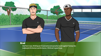 Tag Team Tennis Captura de pantalla 1