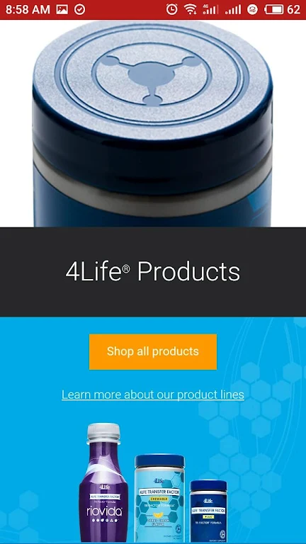 4Life Login Captura de tela 0