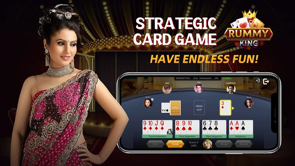 Rummy King -Play Indian Card स्क्रीनशॉट 0