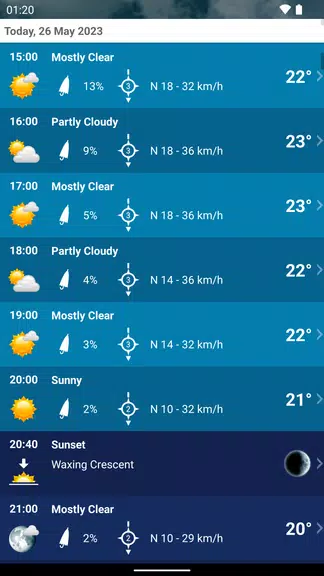Weather XL Austria PRO स्क्रीनशॉट 2