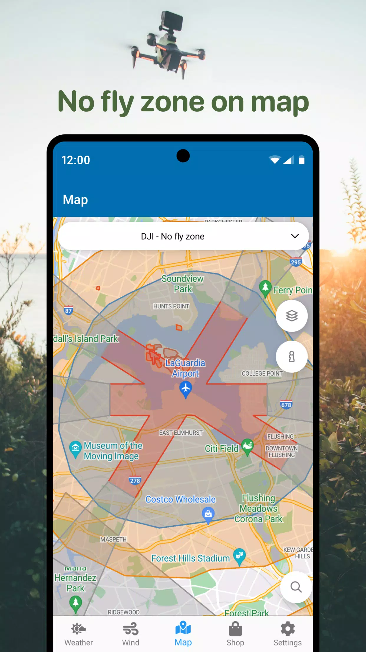 Drone App: Forecast for UAV Captura de pantalla 1