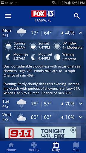 FOX 13 Tampa: SkyTower Weather スクリーンショット 2