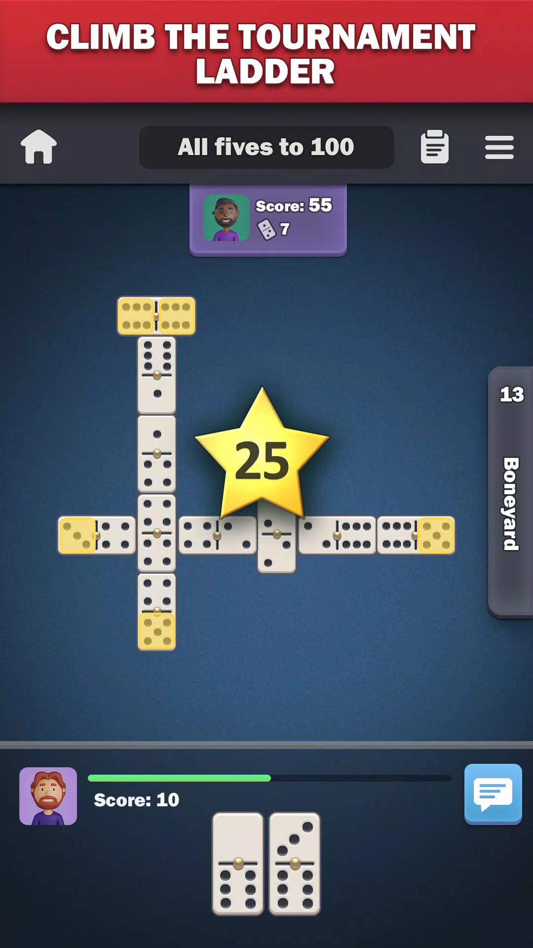 Dominoes online - play Domino! Captura de tela 2