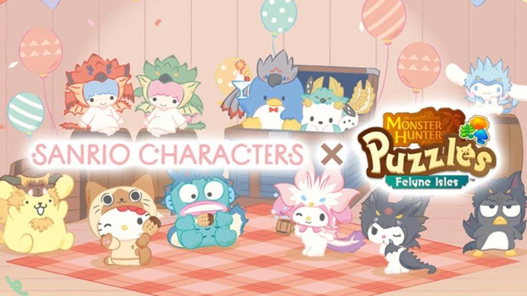 Felyne Isles x Sanrio：モンスターハンターパズルのシナモロールアバター