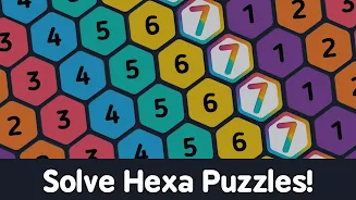 Make7 Hexa Puzzle Capture d'écran 1