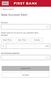 First Bank Digital Banking Captura de pantalla 2