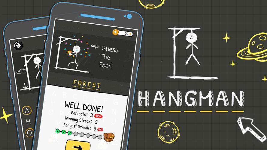 Hangman Words 스크린샷 0