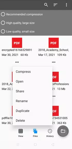 PDF Small - Compress PDF Скриншот 2