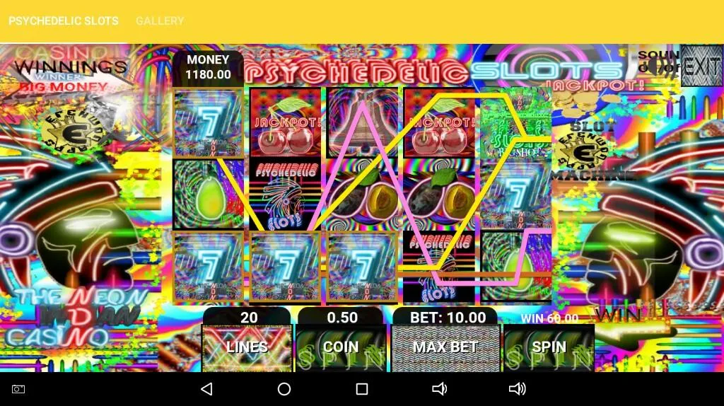 Psychedelic Slots Capture d'écran 3