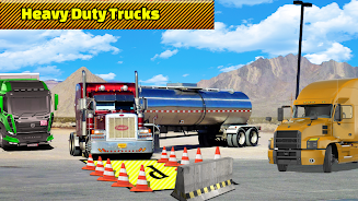 Truck Parking Truck Games Capture d'écran 1