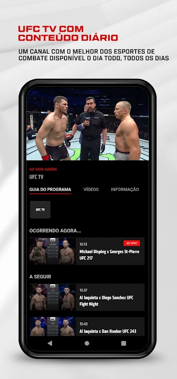 UFC Fight Pass - MMA ao vivo应用截图第2张