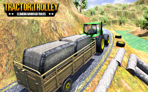 Tractor Trolley Driving Sim 3D Screenshot 1